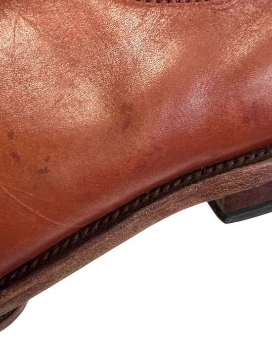 Allen Edmonds dress shoes Delray brown leather lace up mens 10 D oxfords main image 7